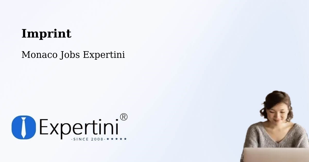 Imprint – Monaco - Monaco Jobs Expertini